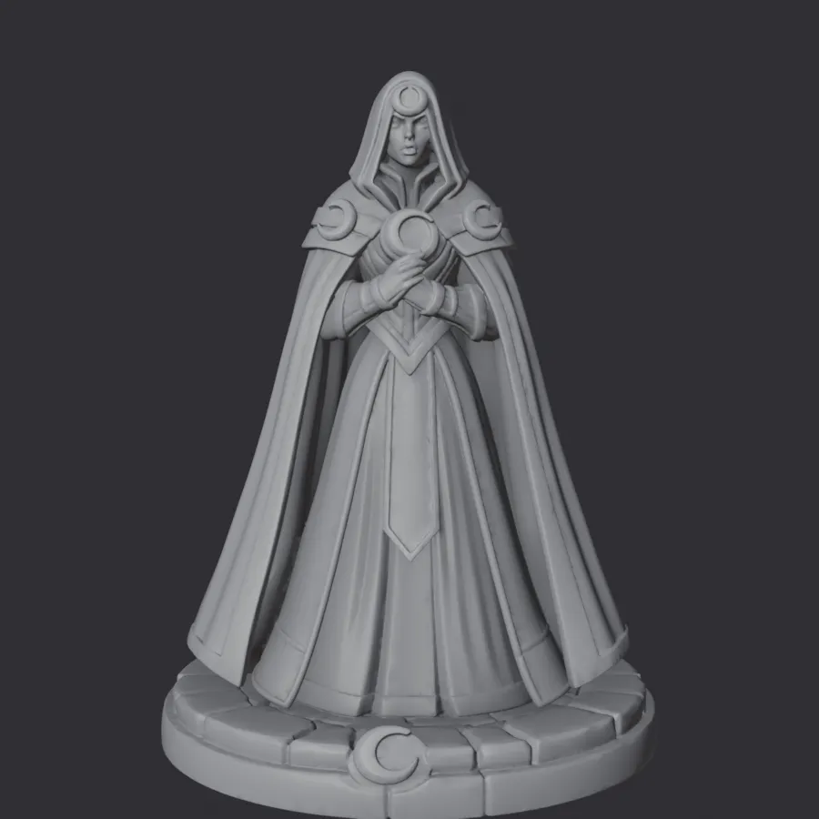 Crescent Seer — Vampire Priestess