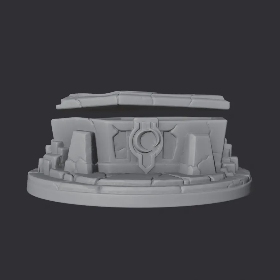 Crescent Seal Coffin — Objective Coffin