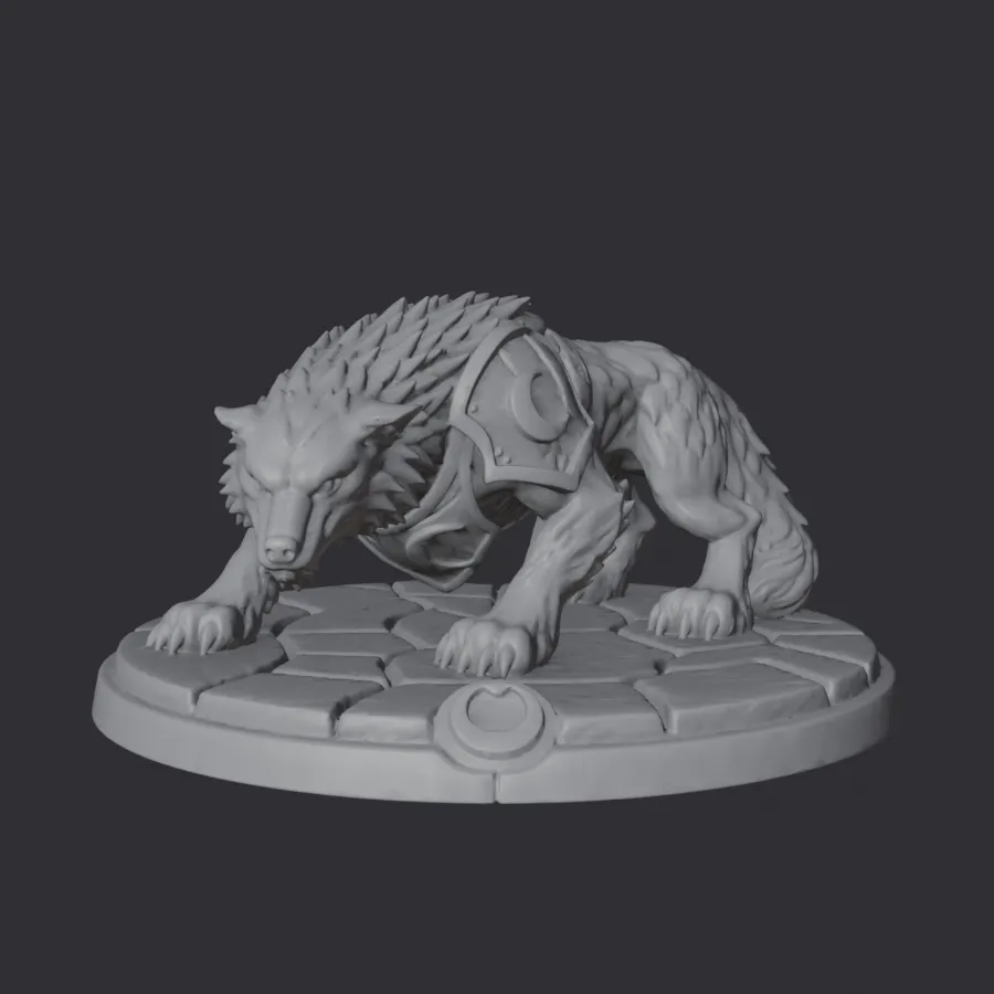 Dire Moonbeast — Dire Wolf
