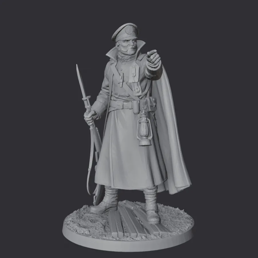 Vigil Sergeant — Trench Soldier Squad Leader