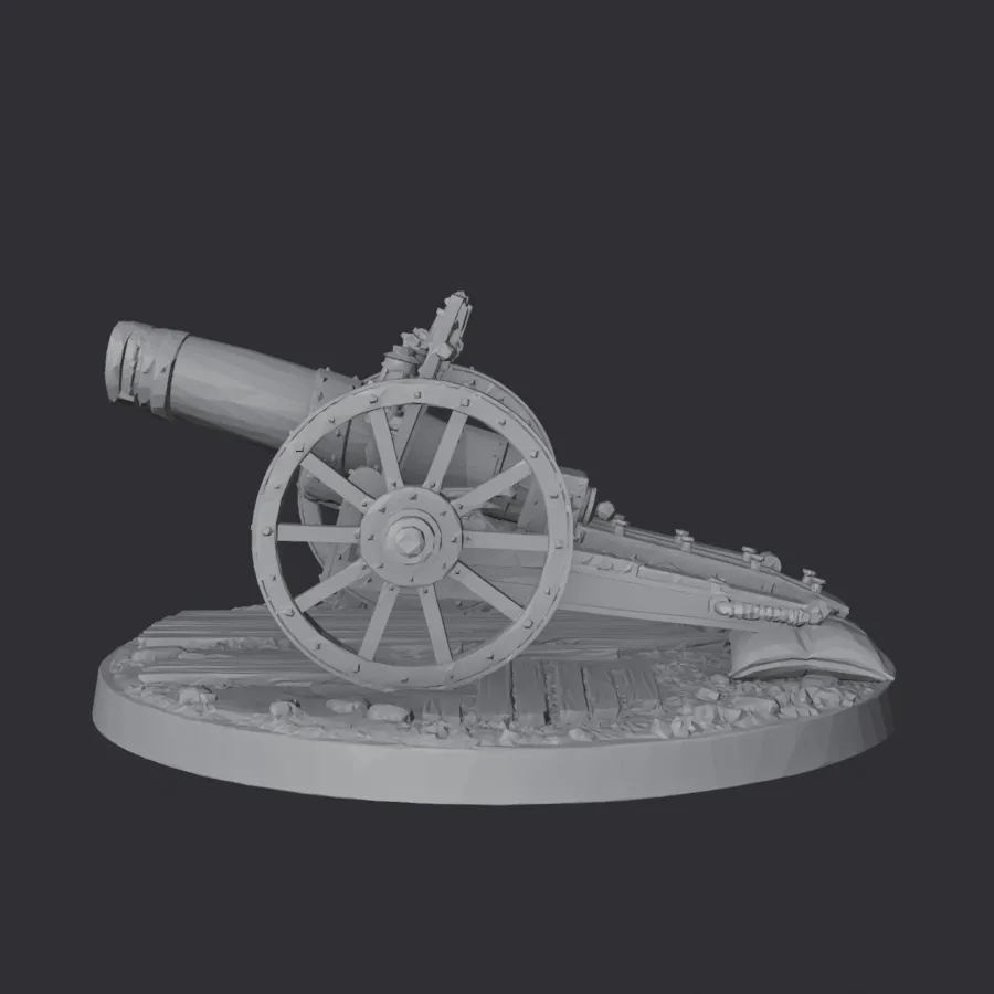 Vigil Gun — Field Artillery with Crew