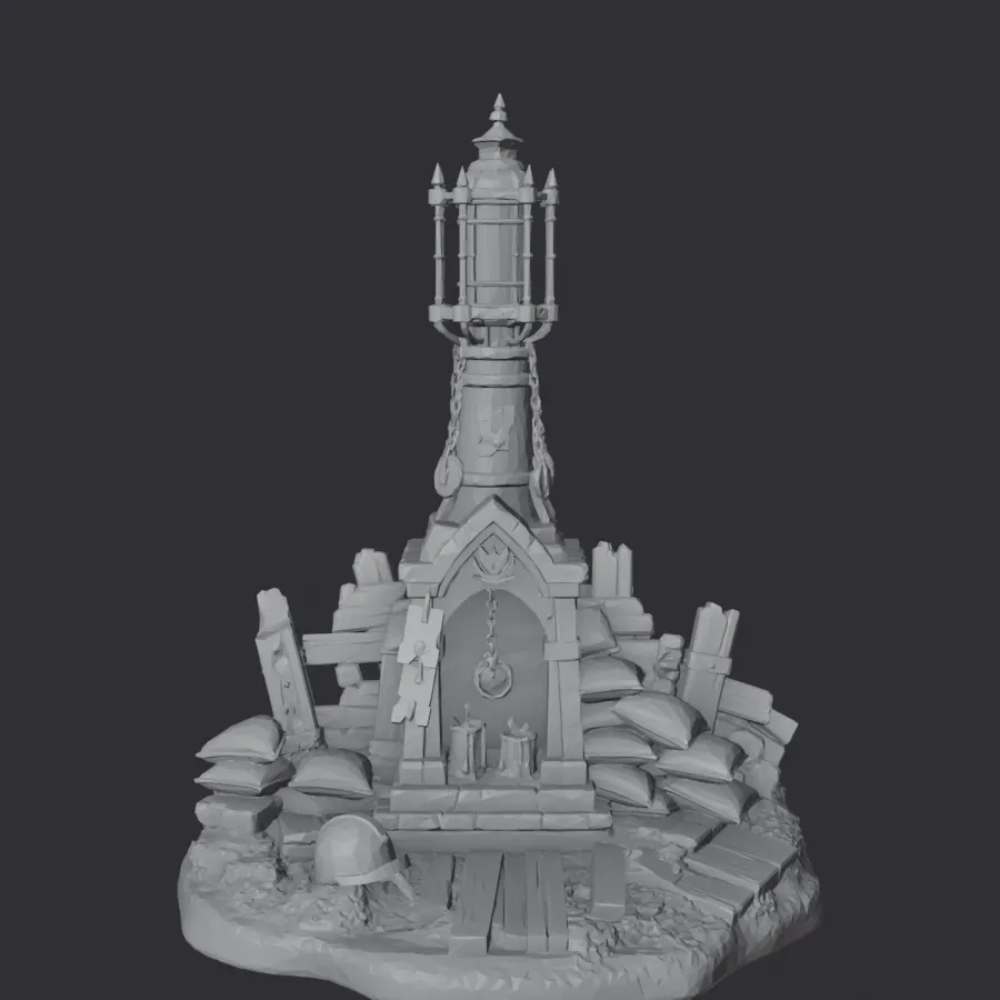 Watch-Shrine — Trench Terrain Objective Marker