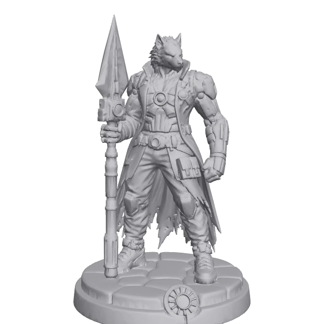 Lunar Lancebearer — Order Werewolf Hunter render