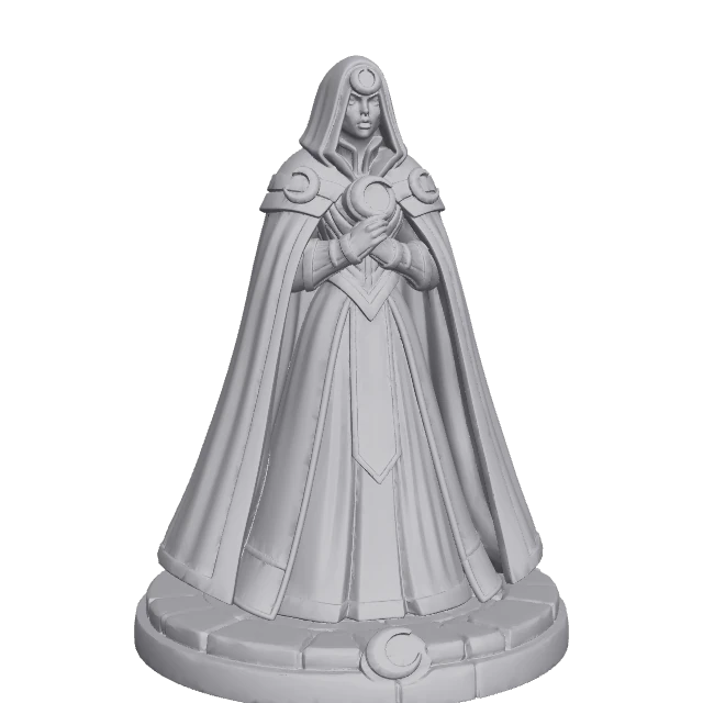 Crescent Seer — Vampire Priestess render