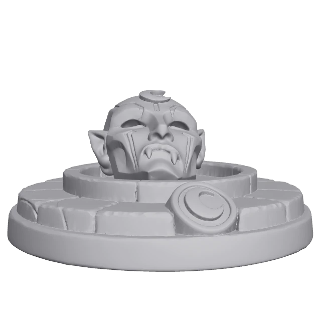 Blood Moon Mask — Objective Relic render