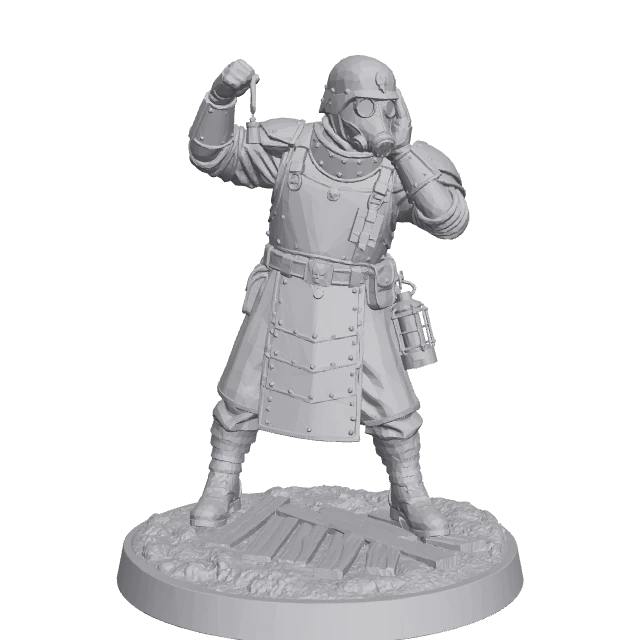 Vigil Gunner — Artillery Crew render